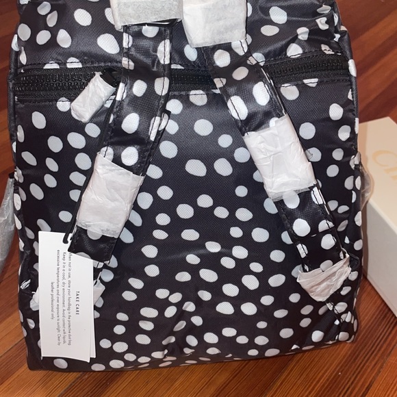 Rebecca Minkoff Julian Nylon Polka Dot Backpack - Picture 8 of 12